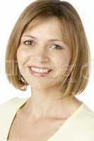 Middle Aged Woman Smiling