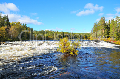 Fluß in Schweden