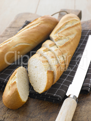 Sliced Baguette Sticks