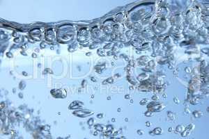Bubbles In Clear Water