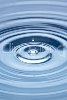 Concentric Circles Forming In Still Water