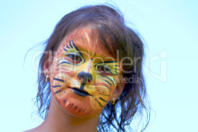 Lion Face Paint