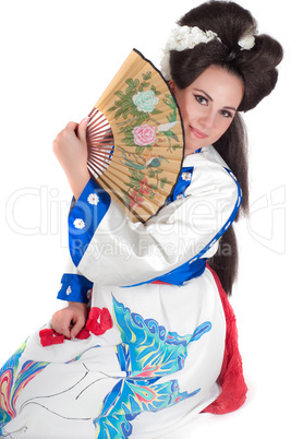 Portrait Of Geisha