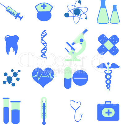 collection of medical icons