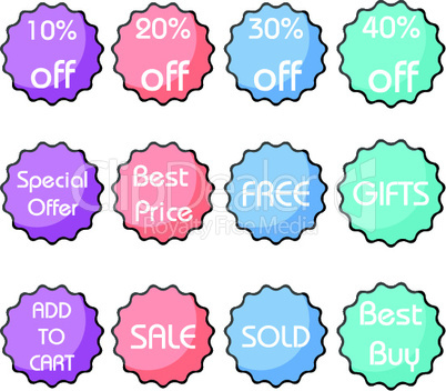 discount and sale icon