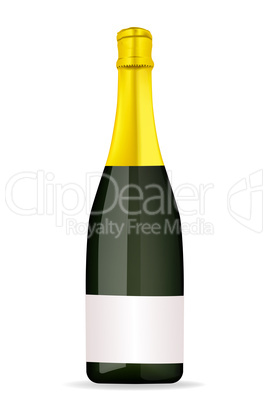 champagne bottle