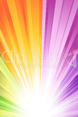 colorful sunburst background