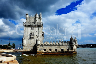 Belem Tower In Lisbon, Portugal