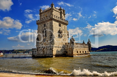 Belem Tower In Lisbon, Portugal