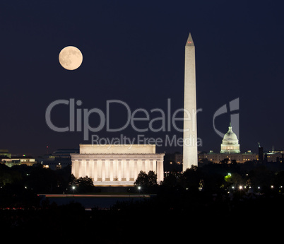 Washington DC by night