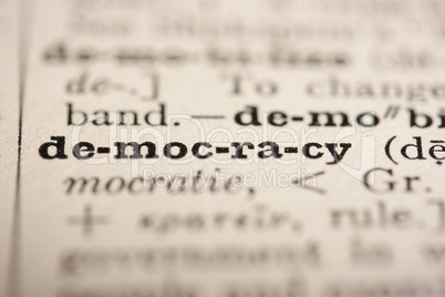 Word democracy