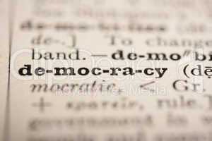 Word democracy