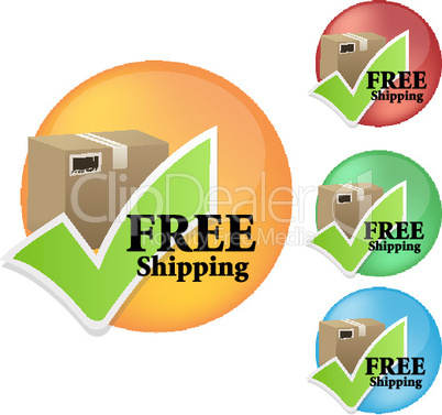 free shipping icons