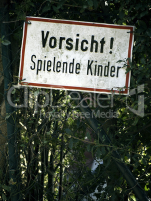 Schild_Vorsicht_Kinder