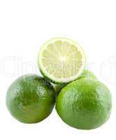 gestapelte Limetten / stacked limes