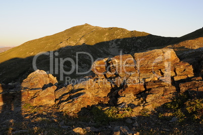 Abend an der Königsangerspitze