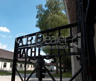 Gate to Dachau