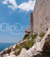 Medieval fort in Dubrovnik