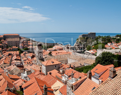 Dubrovnik roofs