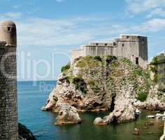 Medieval fort in Dubrovnik