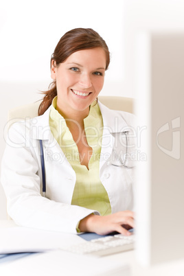 Female doctor at medical office