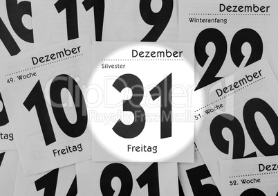 Silvester - New Year's Eve - Time Concept