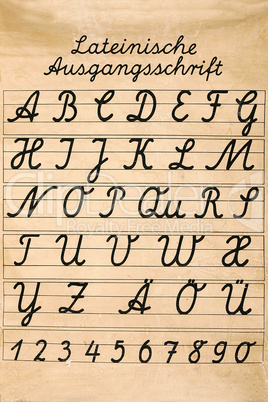 Lateinische Schrift