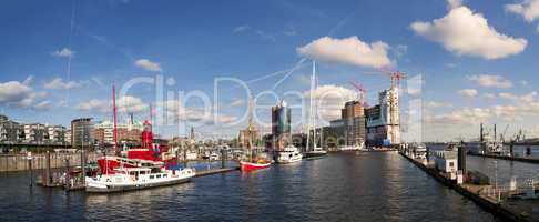 Hamburger Hafen Panorama