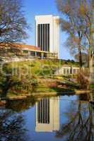 Hamburg Planten un Blomen mit Hotel