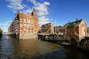 Die Hamburger Speicherstadt