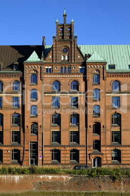 Die Hamburger Speicherstadt