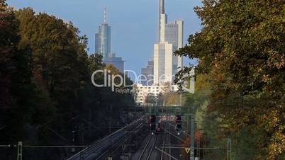 Skyline von Frankfurt Main