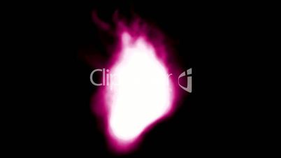 3d purple fire and smoke.Torches,torch,candles,bright,fire,flame,light,