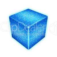Blue Matrix Cube 02