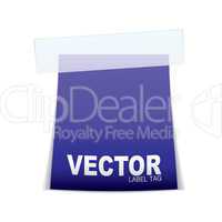 label tag icon purple