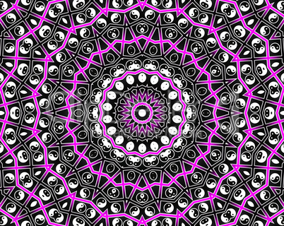 Pink Circle Mandala - Inspiration Concept