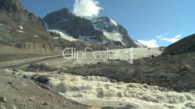 Mount Andromeda and the Athabasca Glacier