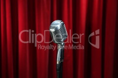 Microphone on Stage