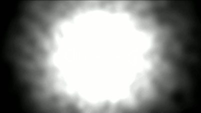 Nuclear explosion,Dazzling white aura light.beam,bright,burst,glare,hot,space,