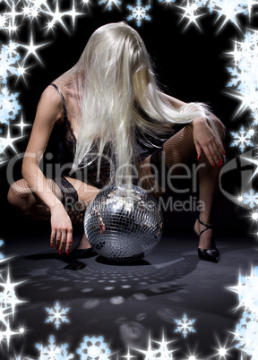 dark glitterball dance