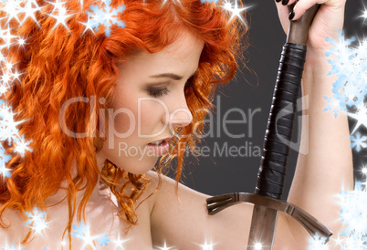redhead warrior
