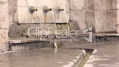 Ottoman style anatolian historical fountain nobody 2