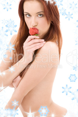 strawberry girl