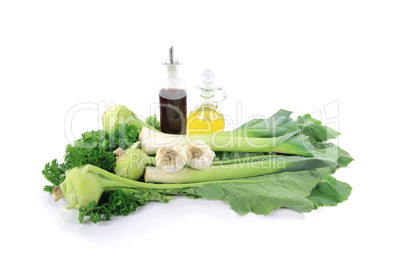 Photo etude of Green vegetables.