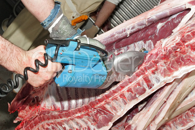 Fleischproduktion