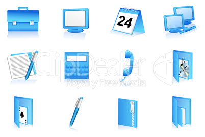office stationery icons