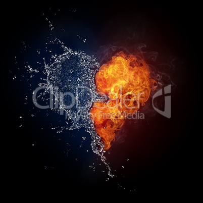 Heart in Fire and Water