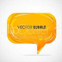 glossy speech bubble