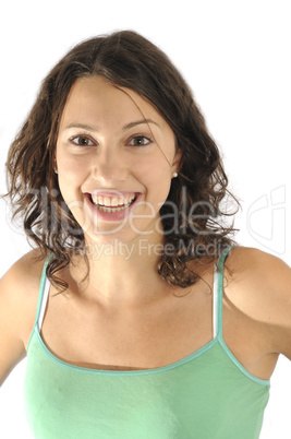 Girl laughing