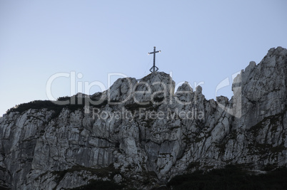 Chiemgaukreuz auf der Kampenwand